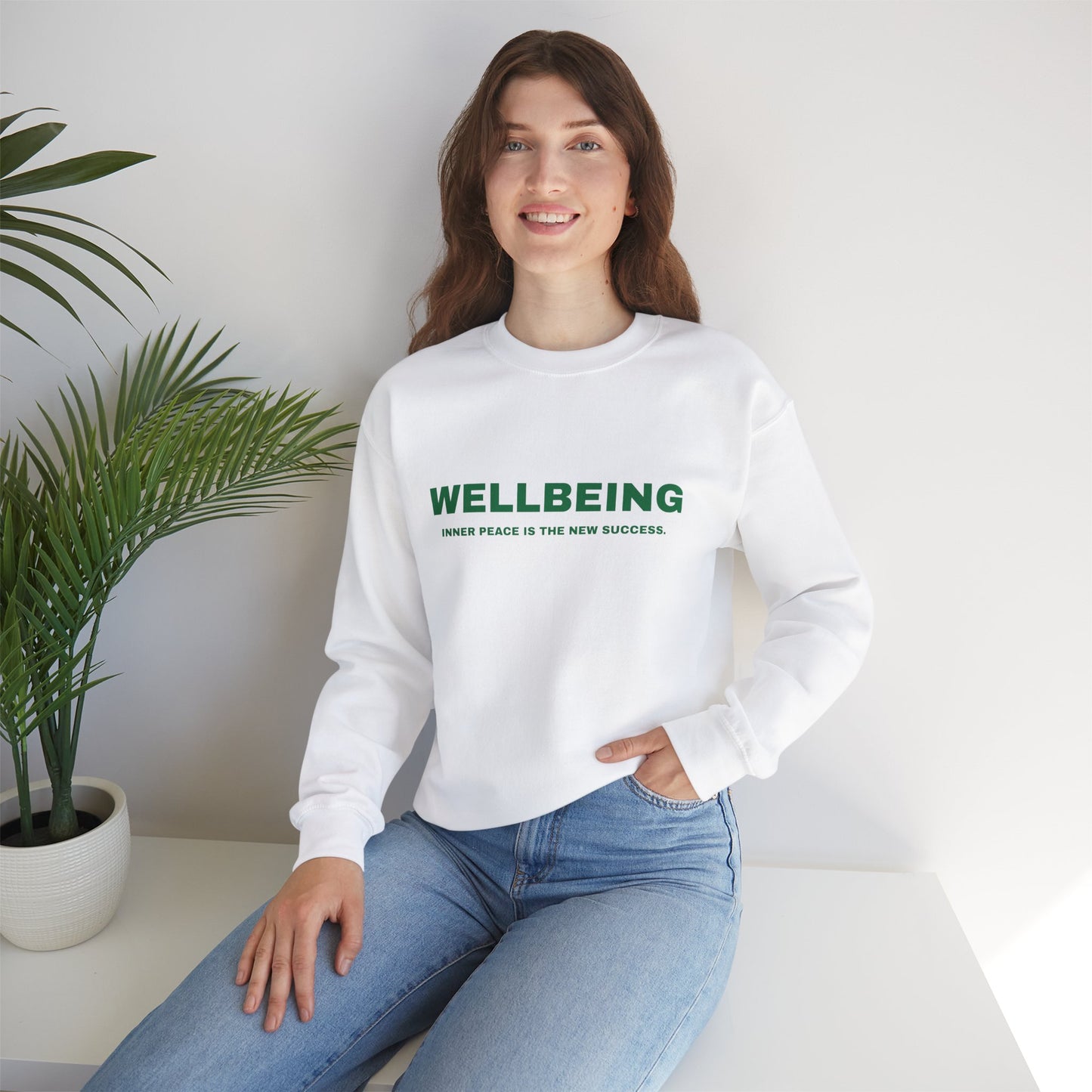 Wellbeing Sweatshirt - Inner Peace is the New Success